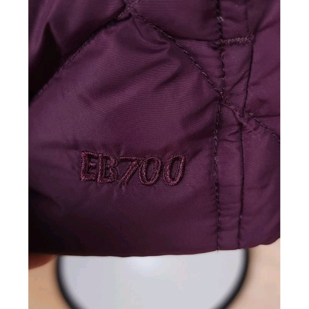 Eddie Bauer EB700 Down Vest Jacket Womens XS Purple Premium Goose Fill Puffer - Picture 4 of 9